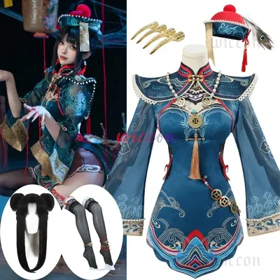 Naraka Bladepoint Tessa Cosplay Kostüm Erwachsene Frauen Karneval Uniform Anime Halloween Kostüme Image