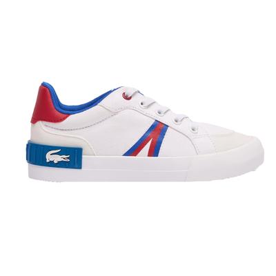 Lacoste - Kinder Sneaker "L004" (Weiß/Rot) Image