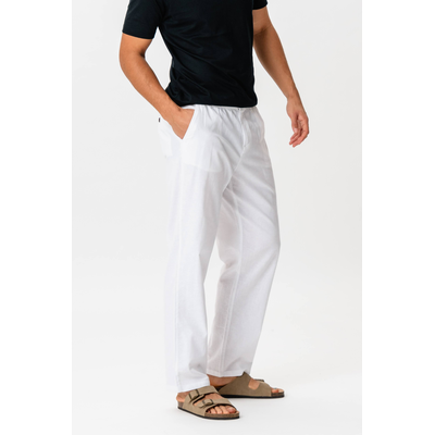 Leinenhose - Weiß Image