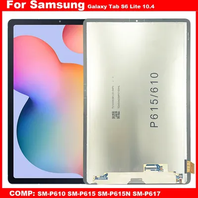 For Samsung Galaxy Tab S6 Lite P610 P615 SM-P610 SM-P615 SM-P615N SM-P617 10.4 LCD Display Touch