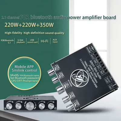 S350H 2.1 Channel Subwoofer TPA3251 Digital Power Amplifier Board DC18V-38V/10A Audio Stereo