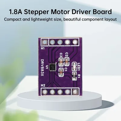 DRV8837 1/2 Way DC H-Bridge Motor Driver Module 1.8A Stepper Motor Motor Driver Board Brushless