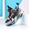 Chaussures pour enfants de mode chaussures en maille pour enfants baskets de basket-ball