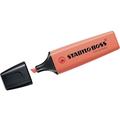 STABILO Textmarker Boss Original Pastel Korallrot Packung mit 10 Stück