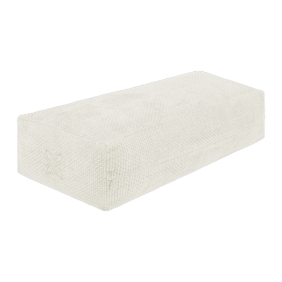 OMNANA CUSHY™ Yogabolster Chenille 65cm MILKY MARSHMALLOW