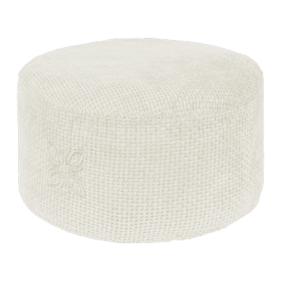 OMNANA CUSHY™ Meditationskissen Chenille 15cm MILKY MARSHMALLOW