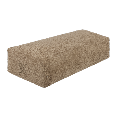 OMNANA CUSHY™ Yogabolster Boucle 65cm SMOKY BISCUIT