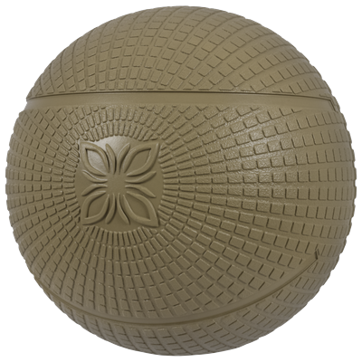 OMNANA ORBIT™ Medizinball 3 KG SMOKY BISCUIT