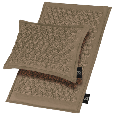 OMNANA CACTUSX™ Akupressurmatte SMOKY BISCUIT