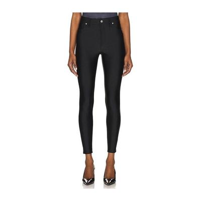 Compression Shine Good Waist - Black - GOOD AMERICAN Pants