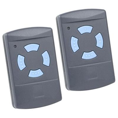 SNQ - 2er-Pack Sdre HSM4 868 MHz Garagenfernbedienung mit 4 Tasten, Farbe Blau, ersetzt Hörmann 868 Image