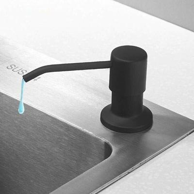 500 ml Seifenspender, schwarze Seifenpumpe für Küchenspüle Image