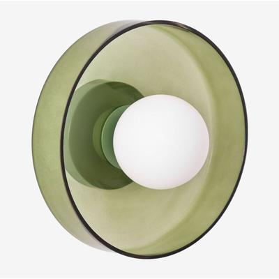 Sklum - Wandleuchte für Badezimmer Jaxal Kaktus Grün Ø25 cm Image