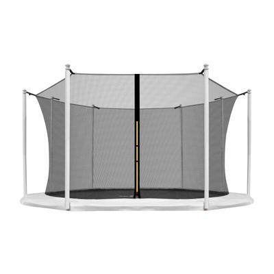 Aga Sicherheitsnetz für Trampolin mit Innennetz 335 cm für 8 Stangen Schwarz Image