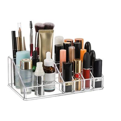 Make Up Kosmetik Organizer, Acryl Lippenstift Schminktisch Schmink Aufbewahrungbox für Pinsel, Image