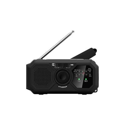 V5 Notfall Radio mit Solar Panel und Handkurbel – LED Taschenlampe – Voyager Mini NOAA Wetter Radio Image