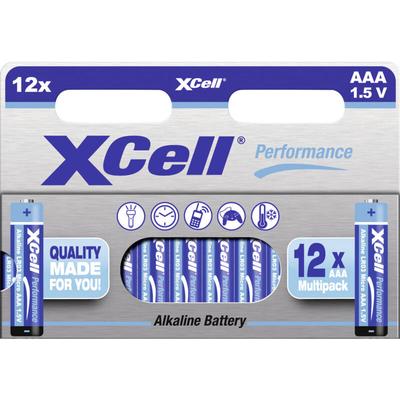 Xcell - Micro (AAA)-Batterie Alkali-Mangan 1.5 v 12 St. Image