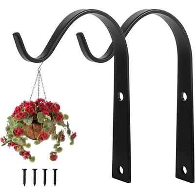 Memkey - Stücke Wandbehang Pflanzenhaken Schmiedeeisen Hängehaken Balkon Wand Pflanzenhalter Garten Image