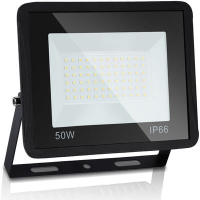 Led Fluter Flutlicht Strahler 50W Scheinwerfer Baustrahler Außen Lampe IP65 Warmweiß - Vingo Image