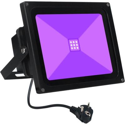 UV-LED-Schwarzlicht, 10 w Schwarzlicht-Bühnenlicht, IP65 wasserdichtes Flutlicht mit Image