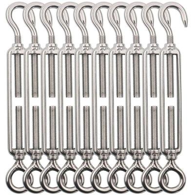 10 Stück M5 Haken-Kabelspanner (Hakenöse), Edelstahl-Drahtspanner/INOX-Kabelspanner für Image