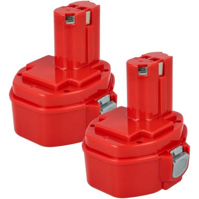 Vhbw - 2x Akku kompatibel mit Makita 8433D, 8280DWAE, 6935FD, 6934FDWDE, 6935FDWDE, 8280D, Image