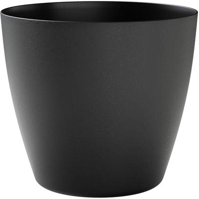Pflanzgefäße bayon Ash anthrazit rund 35 cm - Kunststoff - Teraplast Image