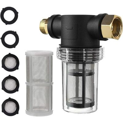 Memkey - Integrierter Wasserfilter mit klarem Sieb, 40 Mesh, für Hochdruckreiniger, Garten, Zuhause Image