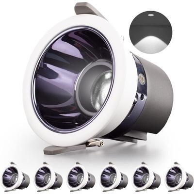 Beijiyi - LED-Einbaustrahler für Badezimmer, 6er-Pack, 7 w, 700 lm = 70 w, Glühlampe, IP44, Image