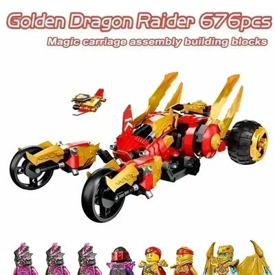 624 stücke Creator Kagan Dragon Assault tank modell bausteine Montieren pädagogisches bausteine Image