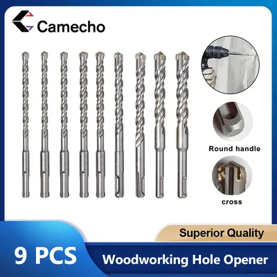 160mm Electric Hammer Drill Bit 5/6/8/10/12/14/16mm Cross Type Tungsten Steel Alloy SDS Plus Masonry Concrete Rock Stone