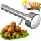 Fleischbällchen Maker Große Falafel Ball, Der Scoop Mold Fleisch Drücken Gadgets Edelstahl Antihaft-Fleischbällchen Maschine Küche Werkzeug
