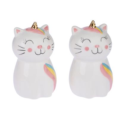TIAKI Salz- und Pfefferstreuer-Set „Einhorn“ 2er-Set Katze