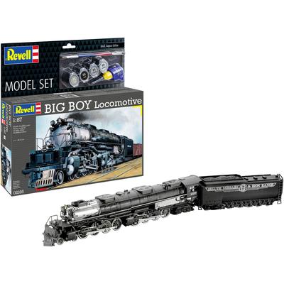 Modellbausatz REVELL "Big Boy Lokomotive", schwarz, Modellbausätze, KinderB:3,9cm H:6cm L:46,4cm, Made in Europe, B:3,9cm H:6cm L:46,4cm Image