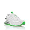 Sneaker PLEIN SPORT "Ps", Gr. 36, Normalschaft, 0105, weiß, grün, Schuhe