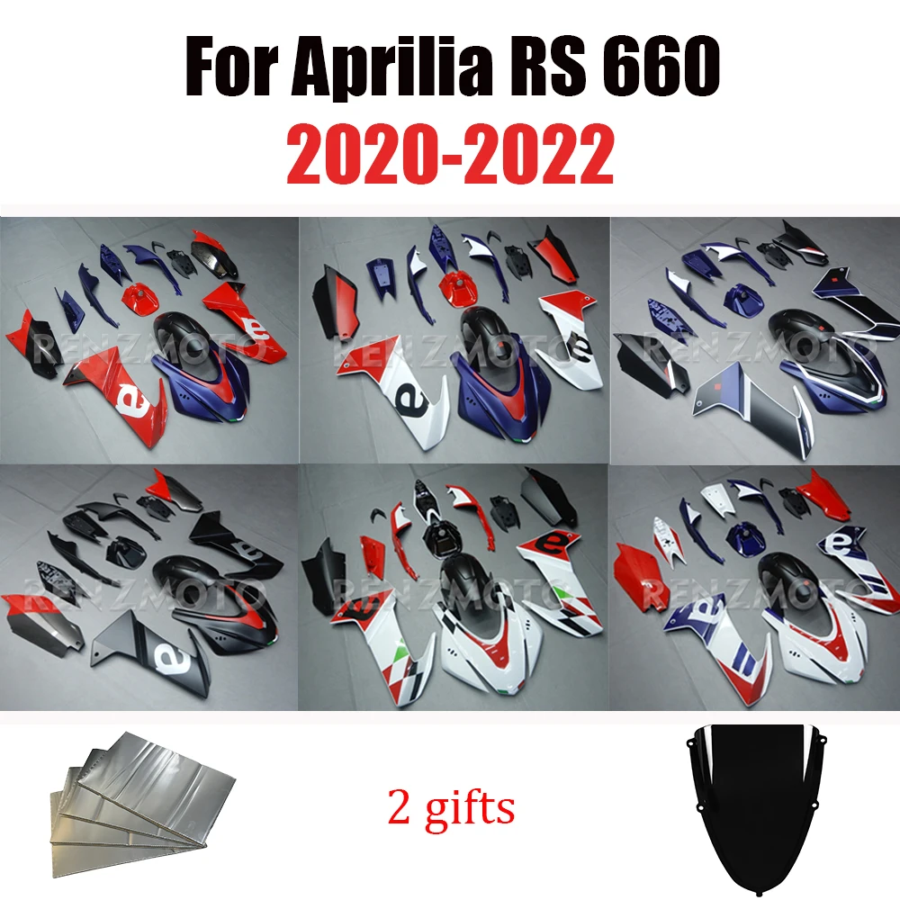 Neues ABS-Motorradverkleidungsset für APRILIA RS660 2020–2022, Aprilia RS660 2020 2021 2022, Karosserieverkleidungsset Image