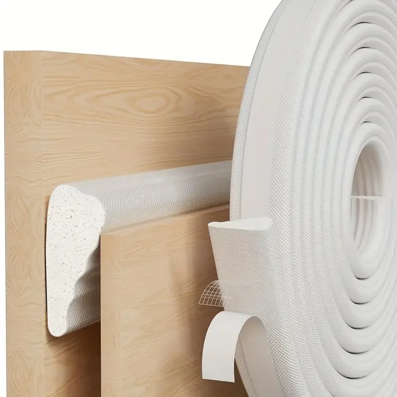 1PC 118,11/196,85 in Fenster Wetter Dichtung Streifen Akustische Schaum Dichtung Streifen Für Tür Fenster Schalldichte Baumwolle Dichtung lücke Füllstoff