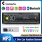 Camecho Universal Autoradio 1 Din 12V Bluetooth Autoradio Stereo MP3 Audio Player in Dash Aux/FM/USB/Support Sprach assistent