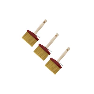 Flächenstreicher 100x30mm Deckenbürste Malerbürste Malerpinsel Flachpinsel Lasurpinsel Streichbürste Image