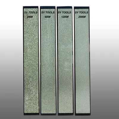 4pcs Diamond Sharpening Stones Grinding Multi-purpose Outdoor Sharpener Fixed Angle Sharpener Ruixin