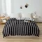 Housse de couette en microfibre, 150x200cm x 1 pièce, sac de couette simple, housse de couette, motif cœur, grille d