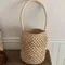 Mode raphia paille femmes sacs à bandoulière concepteur tissage dame sac à main décontracté à la