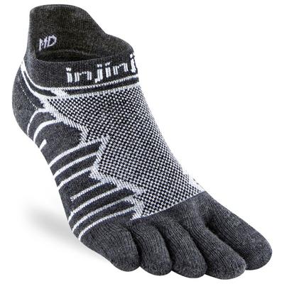 Injinji - Ultra Run No Show Wool - Laufsocken Unisex M | EU 40,5-44 grau Image