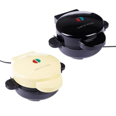 Curtis Stone 2-pack 5" Stuffed Waffle Makers with Recipes & Gift Boxes Refurbished