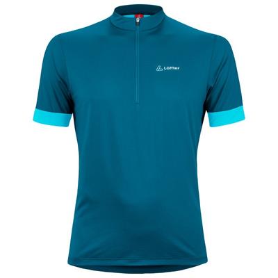 Löffler - Bike Shirt Half-Zip Pukka - Radtrikot Gr 56 blau Image