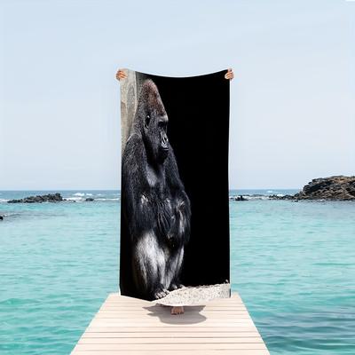 TEMU - Towel, , And Towel, -dry , 250gsm, Unique Pattern, Oblong - For And Image