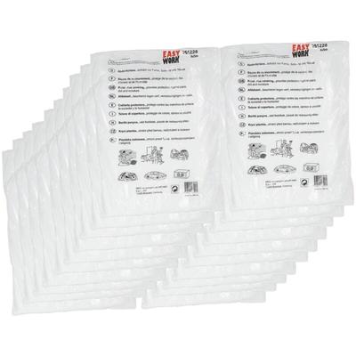 20er Pack Maler Abdeckplane Abdeckfolie je 4x5m transparent 20 Stk. Image