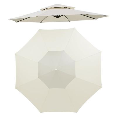 Lycxames 3M Terrassenschirm, 8 Rippen Outdoor-Regenschirm-Ersatzdach, Markttisch-Schirmoberseite, Image