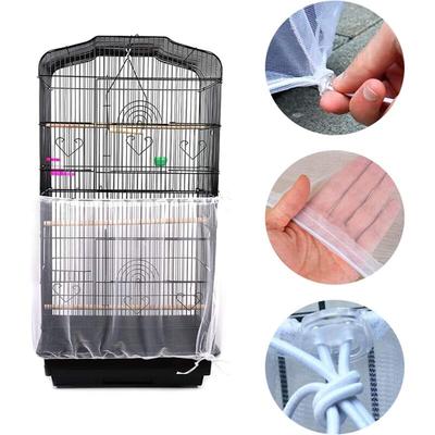 Vogelkäfig-Abdeckung, Nylon-Schutznetz für waschbare Vogelkäfige, Anti-Samen-Abdeckungen für Image