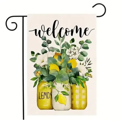 Double Sided Print Outdoor Decoration Garden Explosive Garden Flag Spring Season Decoration Garden